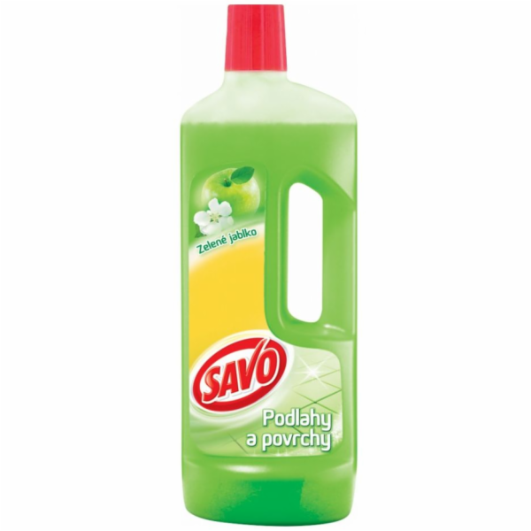 Savo na podlahy a povrchy 750ml zelené jablko