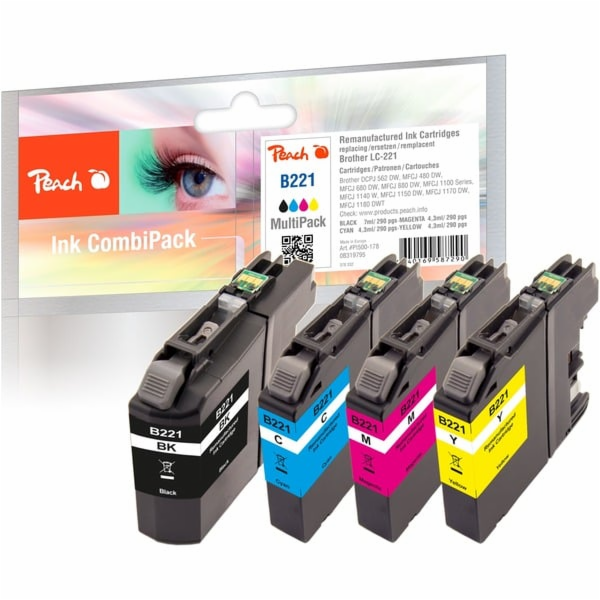 Ekonomické balení inkoustu Peach PI500-178