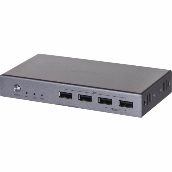 UNITEK V307A KVM switch Grey