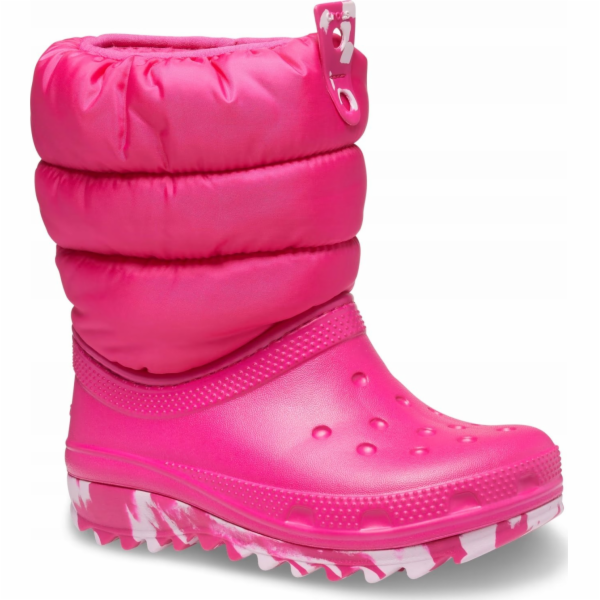 Crocs Crocs Classic Neo Puff Boot Toddler 207683-6X0 Růžo...