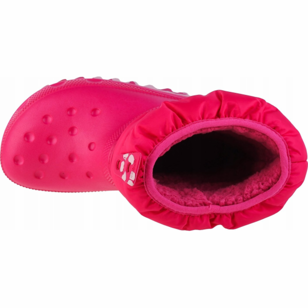 Crocs Crocs Classic Neo Puff Boot Dětské 207684-6X0 Růžov...