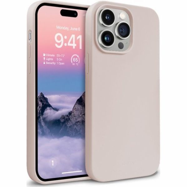 Barevný kryt Crong Crong – iPhone 14 Pro Max Case (pískov...