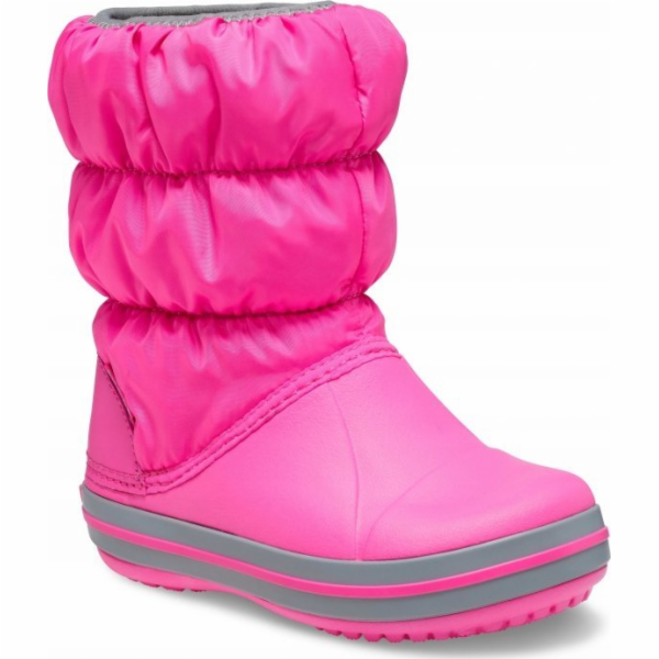 Crocs Crocs Winter Puff Boot Boot Kids 14613-6TR Růžová 2...