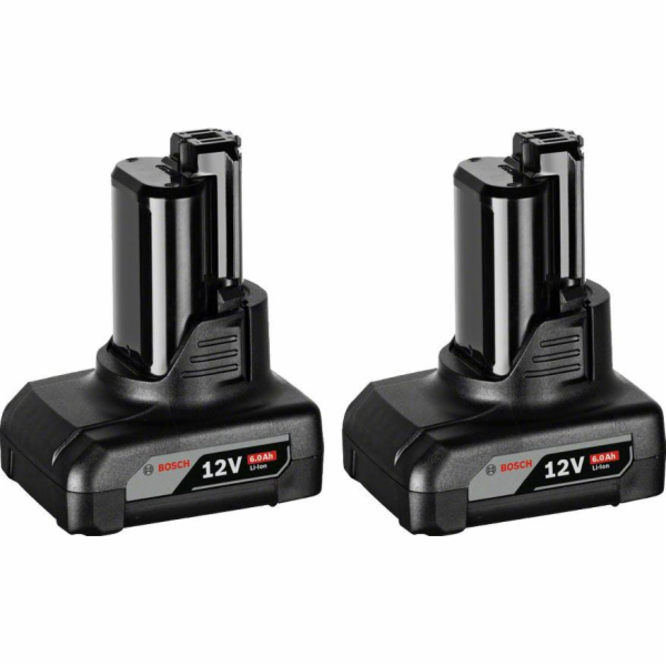 Bosch 2× GBA 12V 6.0Ah Professional (1.600.A00.X7M)