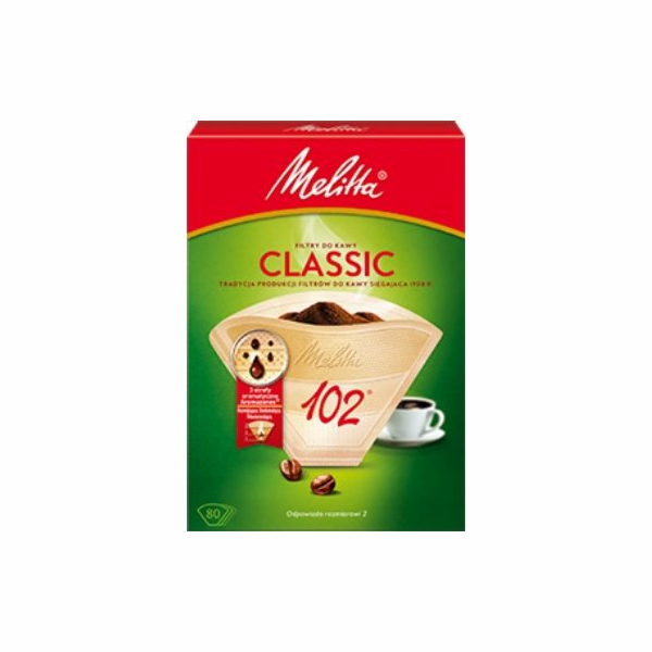 Kávové filtry Melitta Classic 102 80 ks.