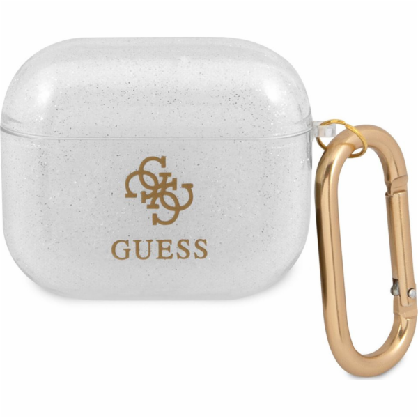 Ochranné pouzdro Guess GUA3UCG4GT Transparent Glitter Col...
