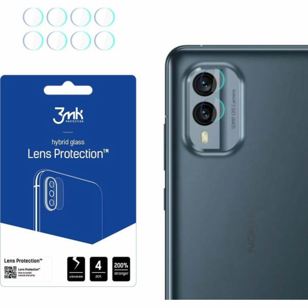 3mk ochrana kamery Lens Protection pro Nokia X30 5G (4ks)