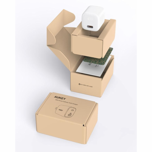 PA-B1 Bílá Omnia Mini nabíječka 1xUSB-C Napájení 20W 3A
