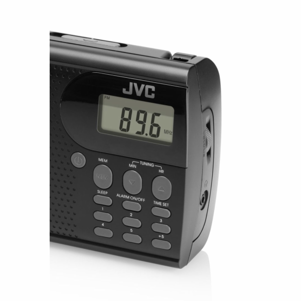 JVC RA-E431B, černý