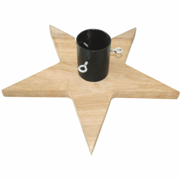 Stojánek na stromeček 56 x 56 cm hvězda masiv smrk
