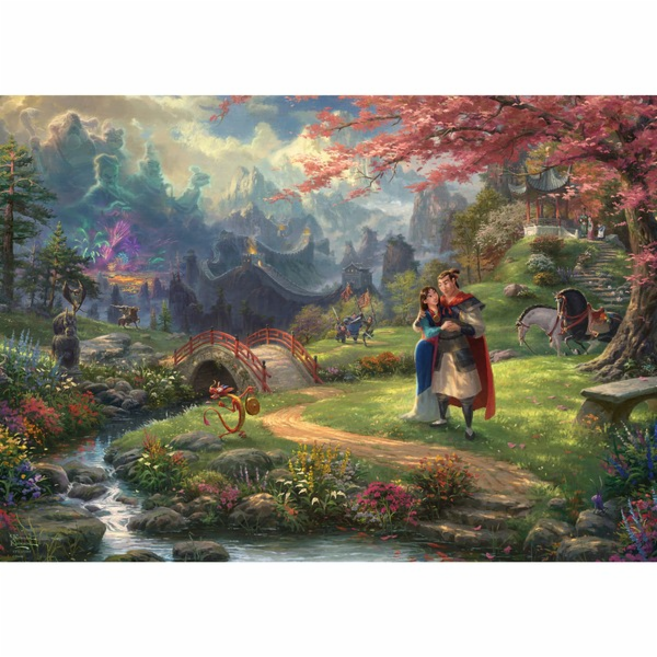 Thomas Kinkade Studios: Disney - Mulan, Puzzle
