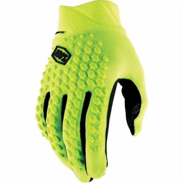 100% rukavice 100% geomatických rukavic Fluo Yellow - XL ...