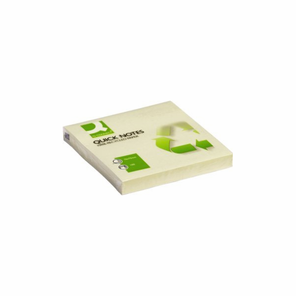 Samolepící podložka Q-Connect 100% recyklovaná, 76x76 mm,...