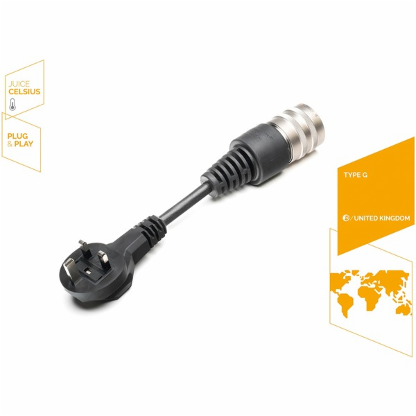 Sicherheitsadapter JUICE CONNECTOR, TYP G (UK) CELSIUS