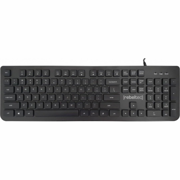 Klawiatura USB Full size Solidero Funkcje multimedialne