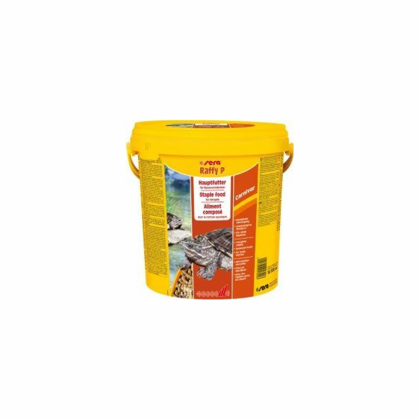 Sera Raffy P Nature 10l, granule - plazi, základní krmivo