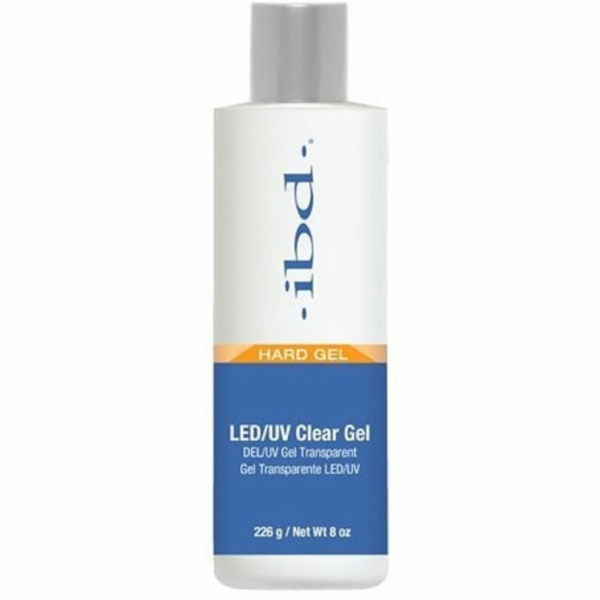 IBD Hard Gel UV stavební gel Clear 226g
