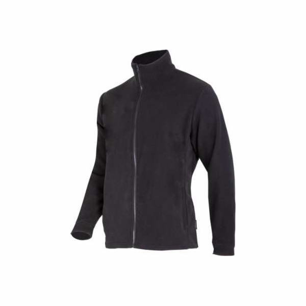 Fleecová mikina Lahti Pro Black 250g/m2, velikost 2XL