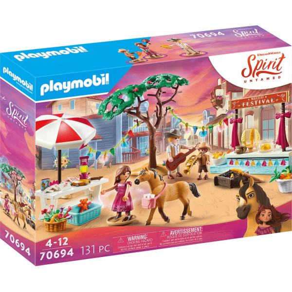 Festival v Mirado Playmobil, Spirit Untamed, 131 dílků