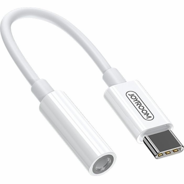 USB Joyroom USB -C adaptér - Jack 3,5 mm bílý