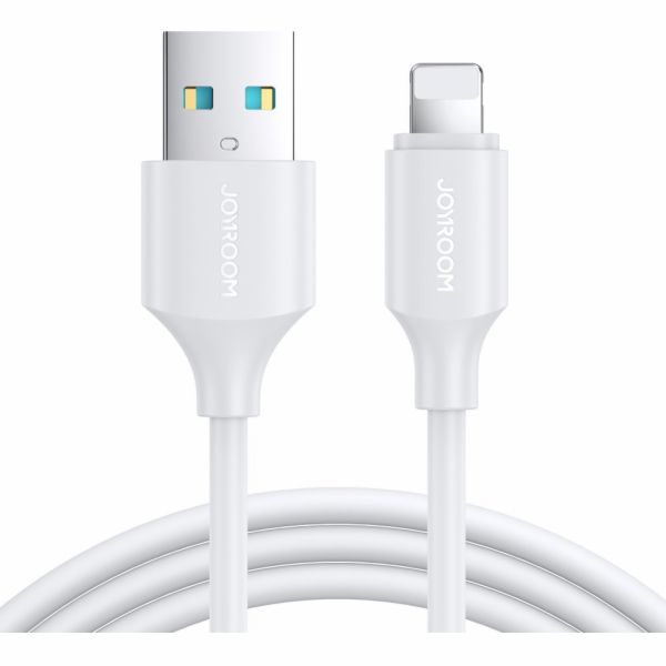 Joyroom USB -A - Lightning 2 m bílý kabel