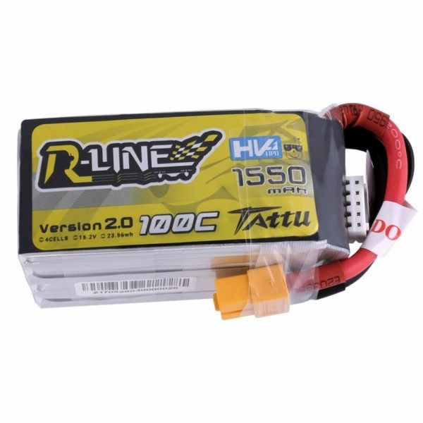 Gens Ace & TATTU Baterie R-Line 1550mAh, 14,8V, 100C, 4S1...