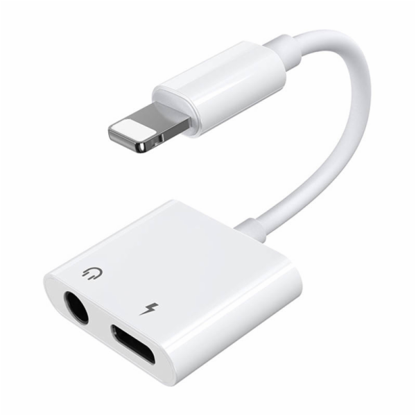 Adaptér USB Joyroom Lightning - Jack 3,5 mm + Lightning W...