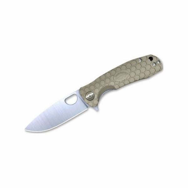 Honey Badger Honey Badger Flipper D2 Small Tan nůž