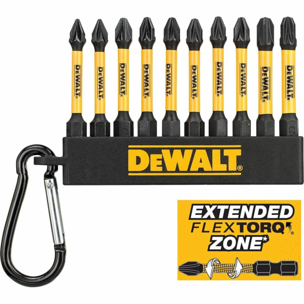 Dewalt SADA BITŮ DEWALT FLEXTORQ 10 ks.