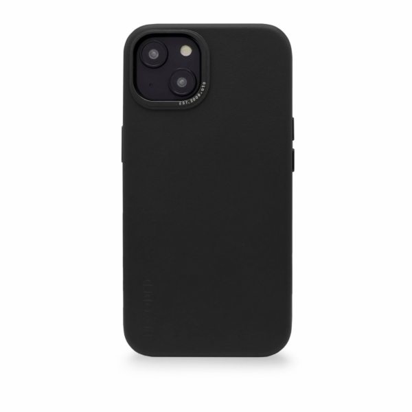 Decoded Leather Backcover iPhone 14 Black