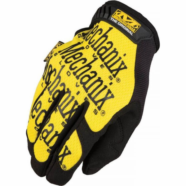 Rukavice Mechanix Wear Original, žluté, velikost S