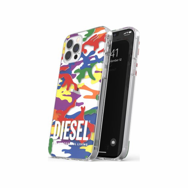 Diesel DIESEL ČIRÁ POUZDRO PRIDE CAMO AOP IPHONE 12 / 12 ...