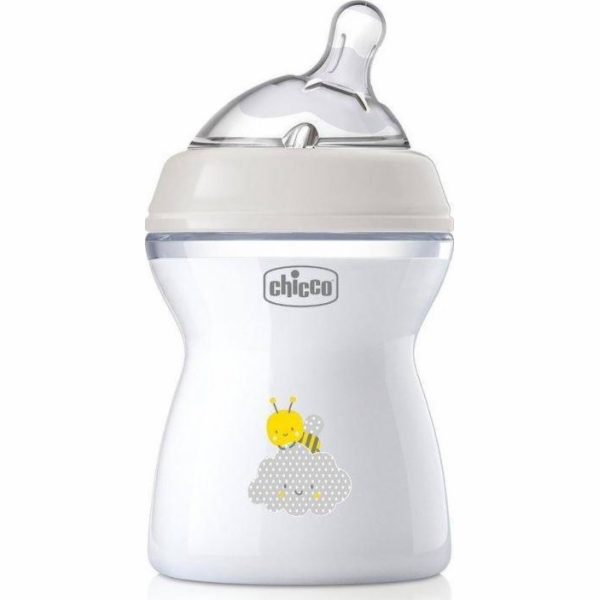 Chicco CHICCO_NaturalFeeling Plastová láhev 250ml se sili...