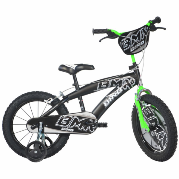 Acra Dino BMX 165 2017 Dino bikes BMX 165XC černá 16" dět...