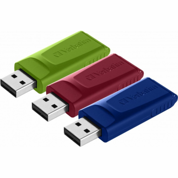 Pendrive Verbatim Slider (3 ks), 16 GB (49326)