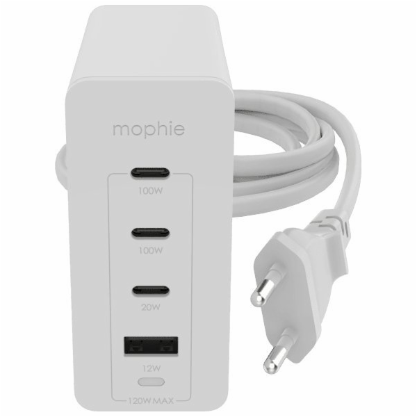 Mophie Charger Mophie Gan Speedport 120W 3XUSB-C, 1XUSB-A...