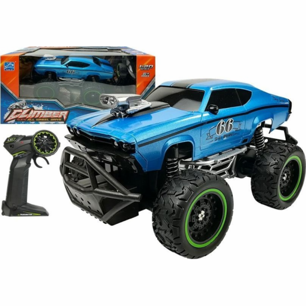 Špičkové sportovní vzdálené auto r/c High Blue Wheels
