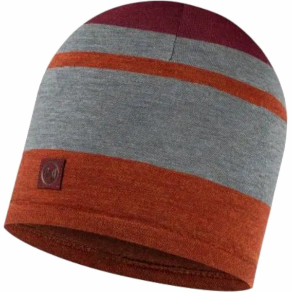 Buff Merino Move Beanie 1302214161000 šedá Jedna velikost