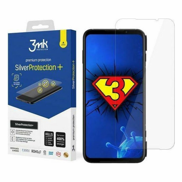 3MK Antimikrobiální ochranná fólie 3MK Silver Protect+ No...
