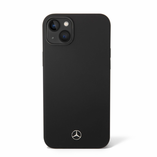 Mercedes Liquid Silicone Zadní Kryt pro iPhone 14 Plus Bl...