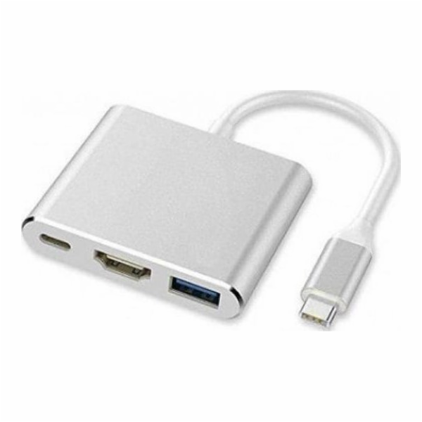 USB adaptér KONVERZE Z USB TYPU C NA HDMI 4K USB PD TV TA...