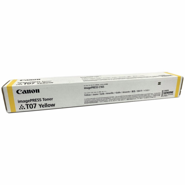 Canon originální  TONER T07 YELLOW iPRC165   37 500 stran...