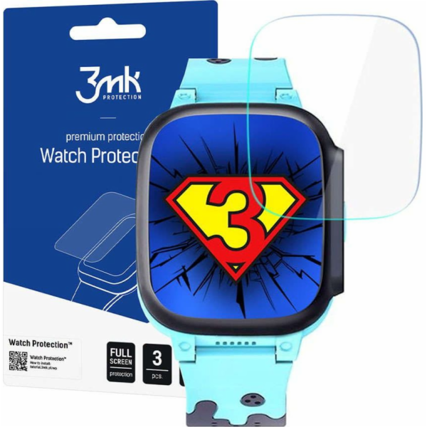 Ochranná fólie 3MK Screen x3 3mk Watch Protection pro Gar...