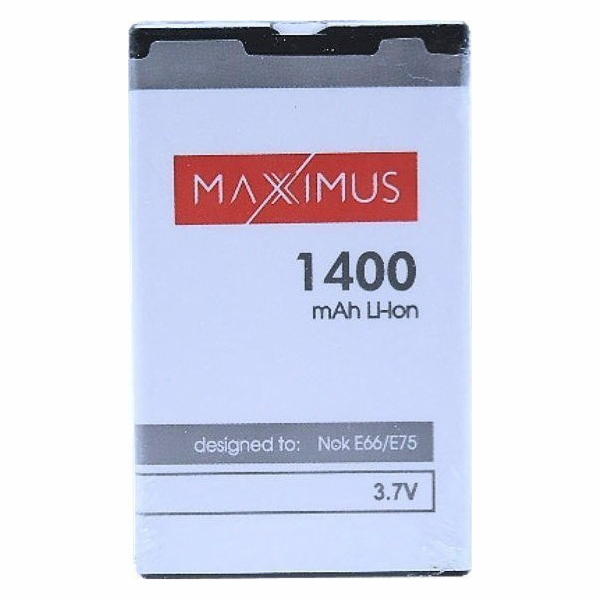 Baterie BAT MAXXIMUS NOKIA E66 1400mAh Li-ion BL-4U