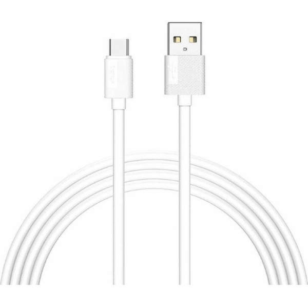 USB-A USB-A USB kabel-USB-C 2 M WHITE