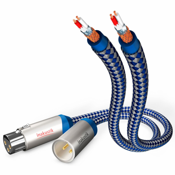 in-akustik Premium Audio Cable XLR - XLR 0,5 m         00...