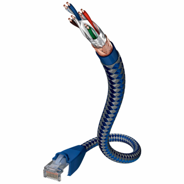 in-akustik Premium CAT6 Patchkabel RJ45 1m     004803005
