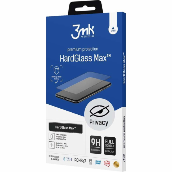 3MK  TVRDÉ SKLO MAX SOUKROMÍ IP 12 MINI