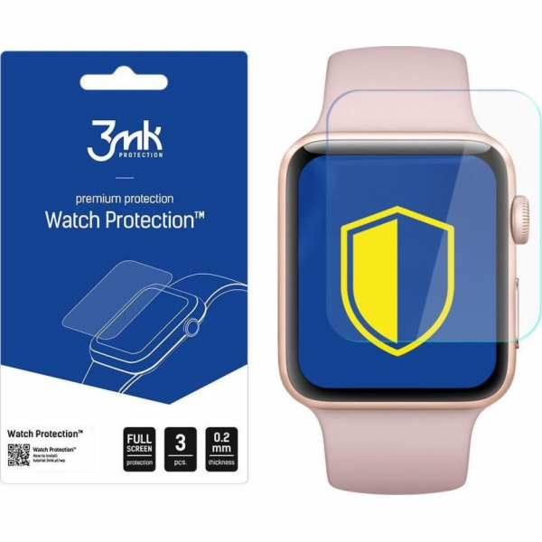 3MK Apple Watch 3 38mm - 3mk Watch Protection v. ARC+