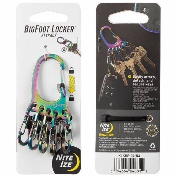 Klíčenka NiteIze Nite Ize BigFoot Locker